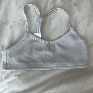 Ivivva White Seamless Training Bralette